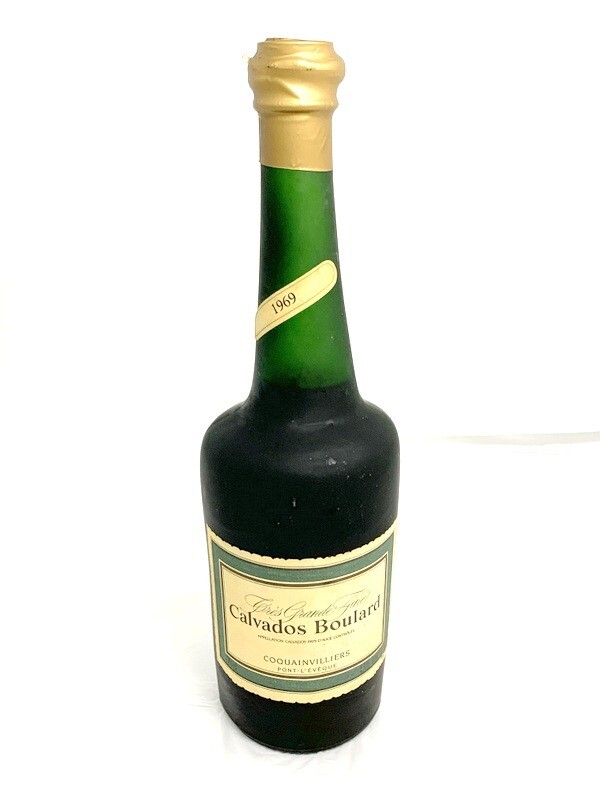 1000円スタート ブランデー カルヴァドス ブラー 1969年 特級 フランス Calvados Boulard 1969 700ml 43% 未開栓 8AA19