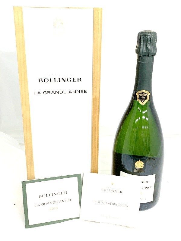 1000円スタート 果実酒 シャンパン ボランジェ ラ グラン ダネ 2014 LA GRANDE ANNEE 2014 750ml 12% 未開栓 冊子,箱付 8AA04
