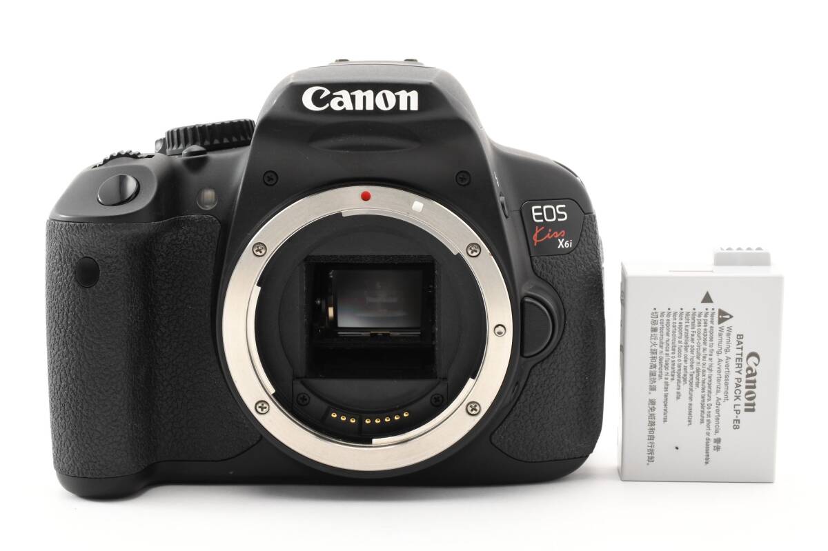 CANON EOS Kiss X6i ボディ ショット数2458回　#36