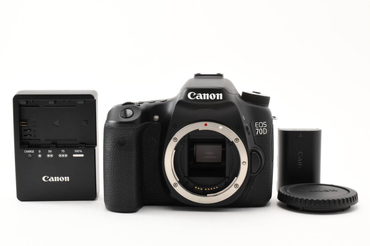 【美品】キヤノン Canon EOS 70D ボディ ショット数 16017回　#54