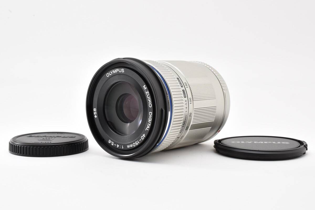 【外観美品】 OLYMPUS M.ZUIKO DIGITAL 40-150mm F4-5.6 ED MSCシルバー #29