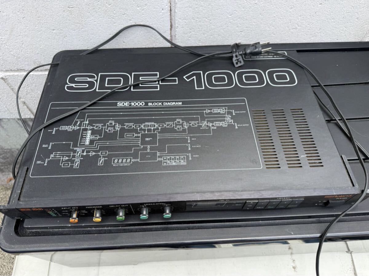 Roland SDE-1000 デジタルディレイ ラックエフェクター 現状品