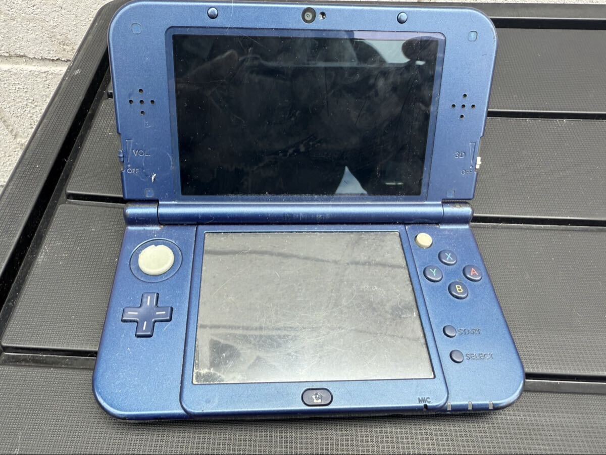 ニンテンドー3DS LL ブルー×ブラック 本体 現状品