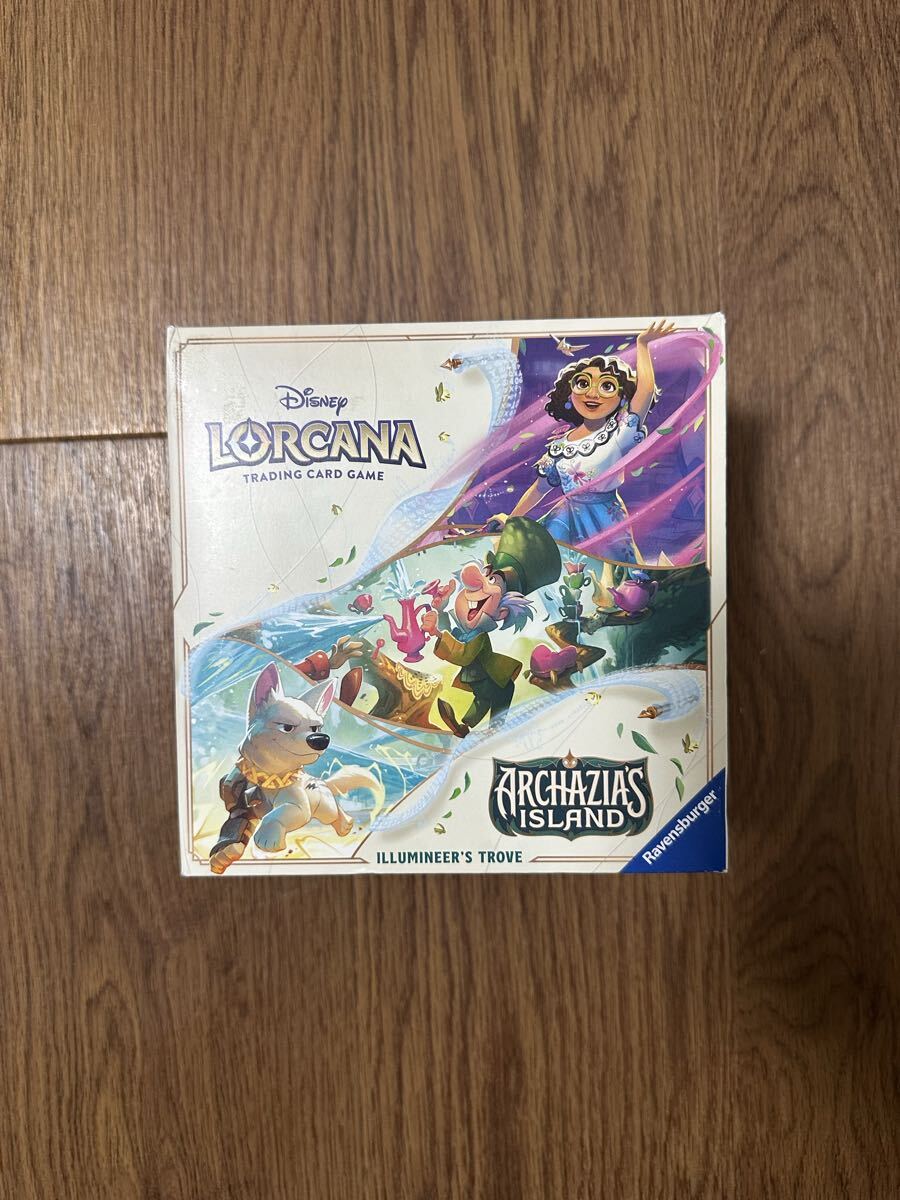 Disney Lorcana Trove ロルカナ トローブ　海外限定 英語 アーケイジアと魔法の島 新品 未開封 Box ロアカウンター ダイス サイコロ
