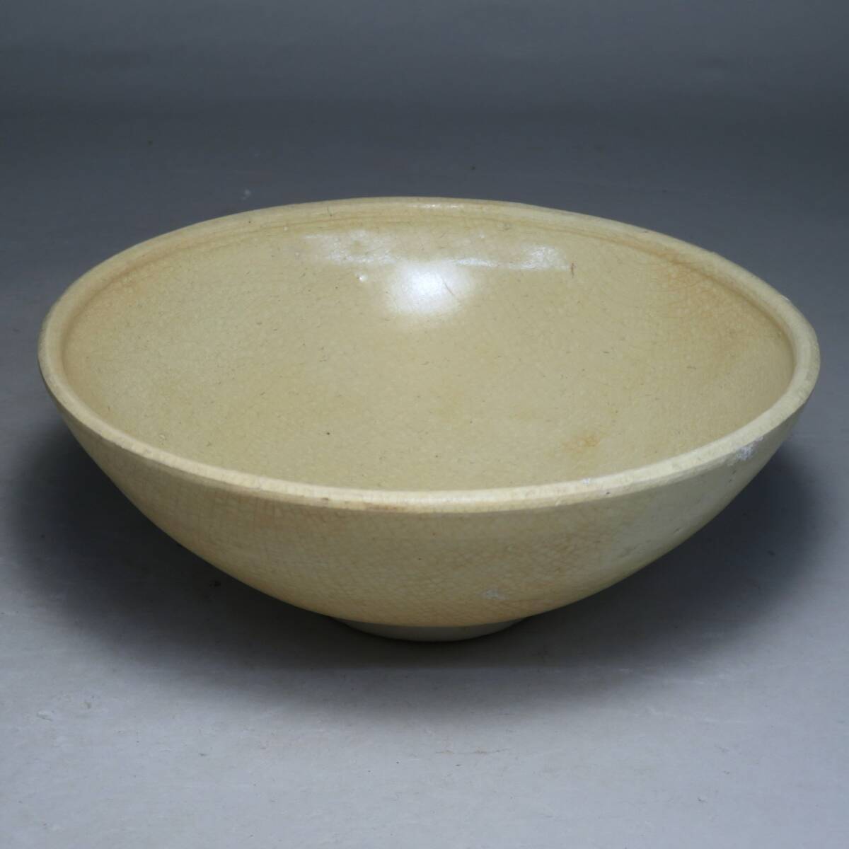 【東】宋時代 　白釉茶碗　中国美術/古美術・骨董品 lot:73120