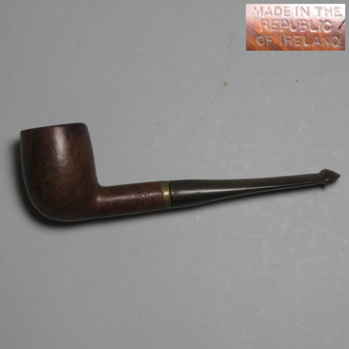 「コレクター所蔵品」25-9◆ヴィンテージ ◆パイプ MADE IN THE REPUBLIC OF IRELAND アイルランド産◆煙管 アンティーク キセル lot:8009