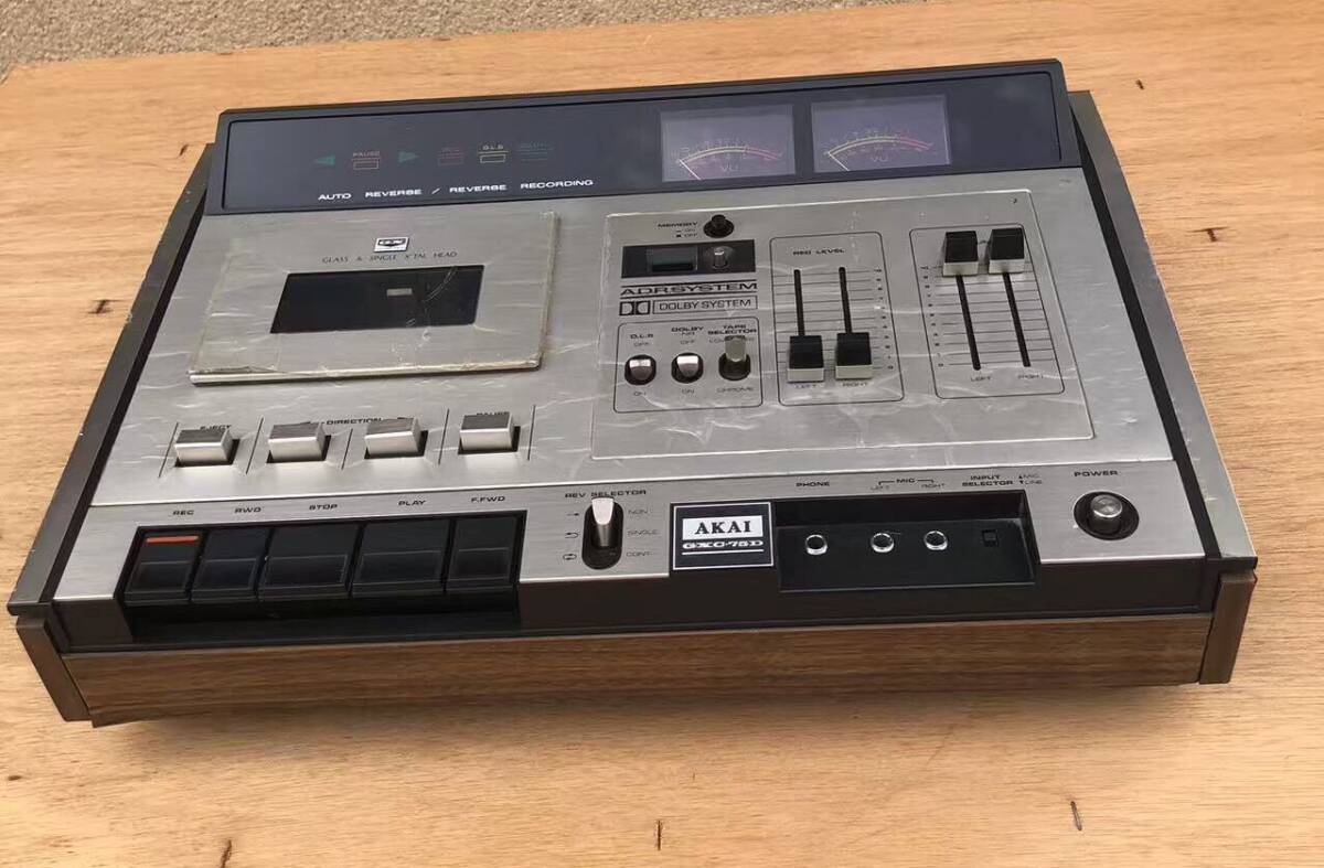 ★ジャンク★ AKAI GXC-75D オートリバース機