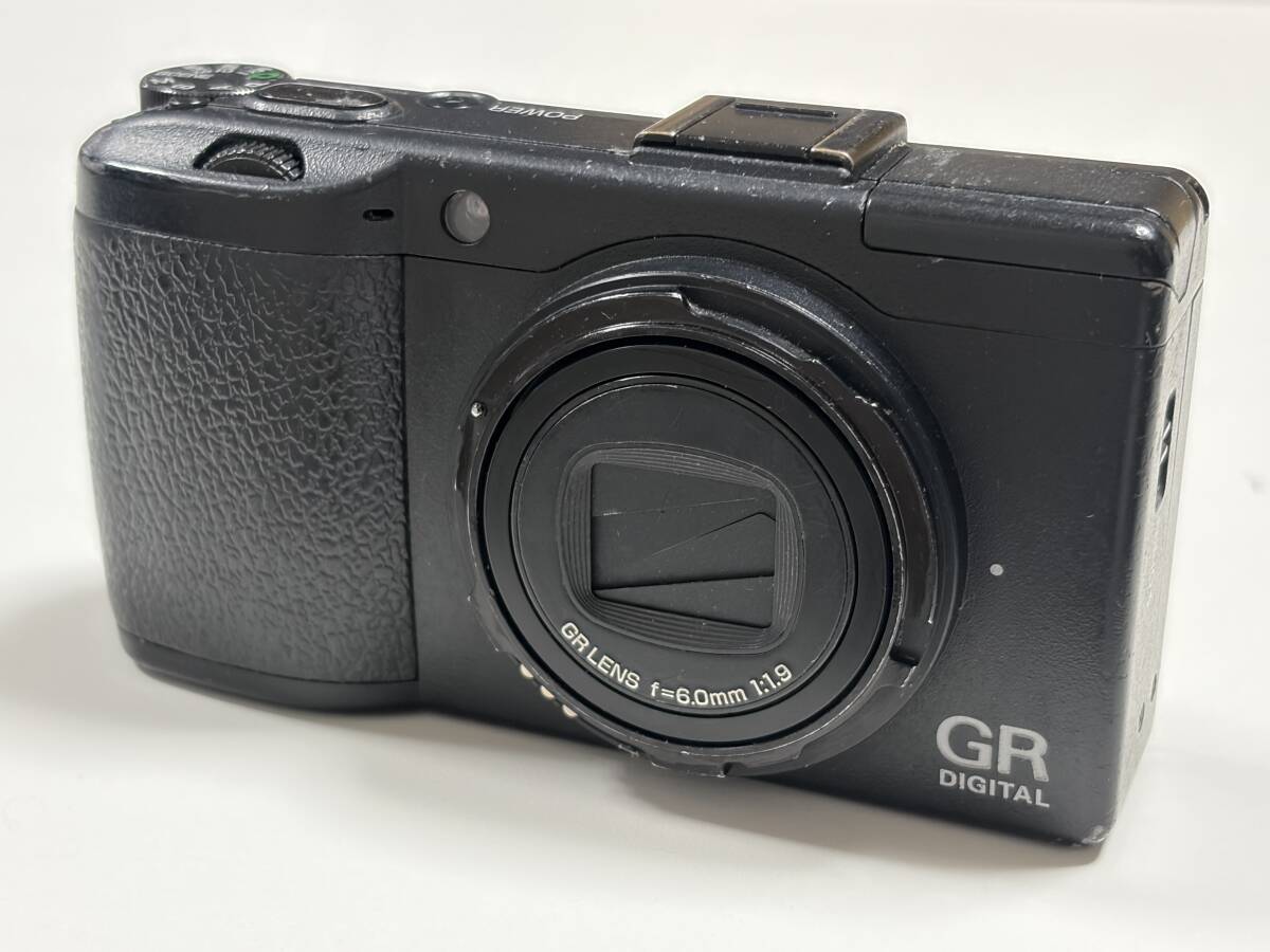 RICOH リコー GR Digital iii デジタル3 コンデジ GR LENS 6.0mm F1.9 ブラック 黒 デジカメ コンパクトデジタルカメラ