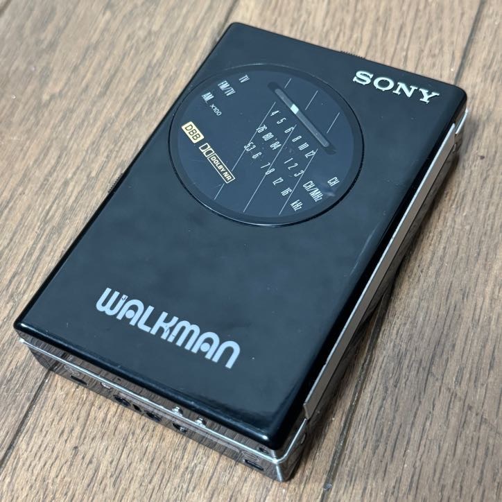 SONY ソニー WM-F509 ラジオカセットプレーヤー ブラック Black WALKMAN ウォークマン Y04