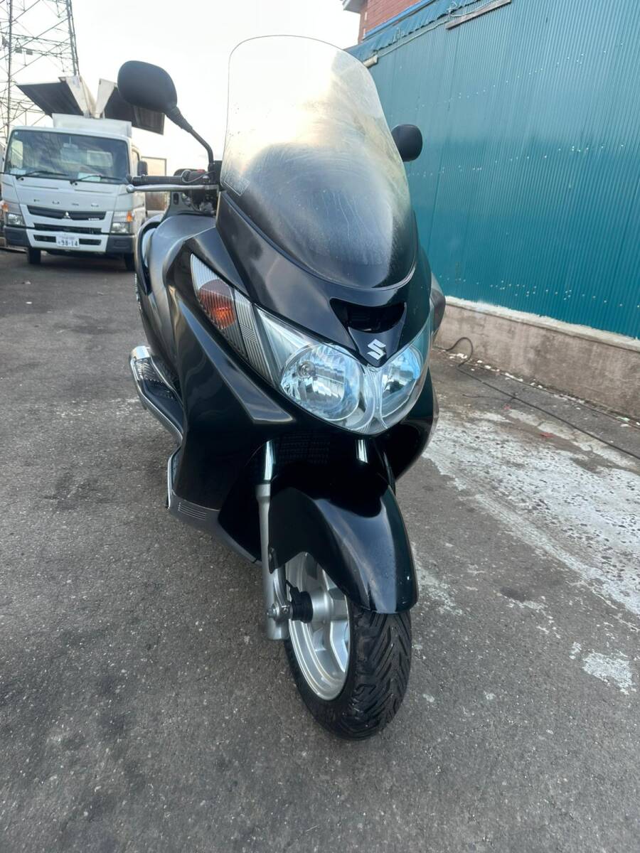スズキ スカイウェイブ250(CJ43A-108-) ２５０ＣＣ 実動車 書類あり　売り切り１円スタート☆