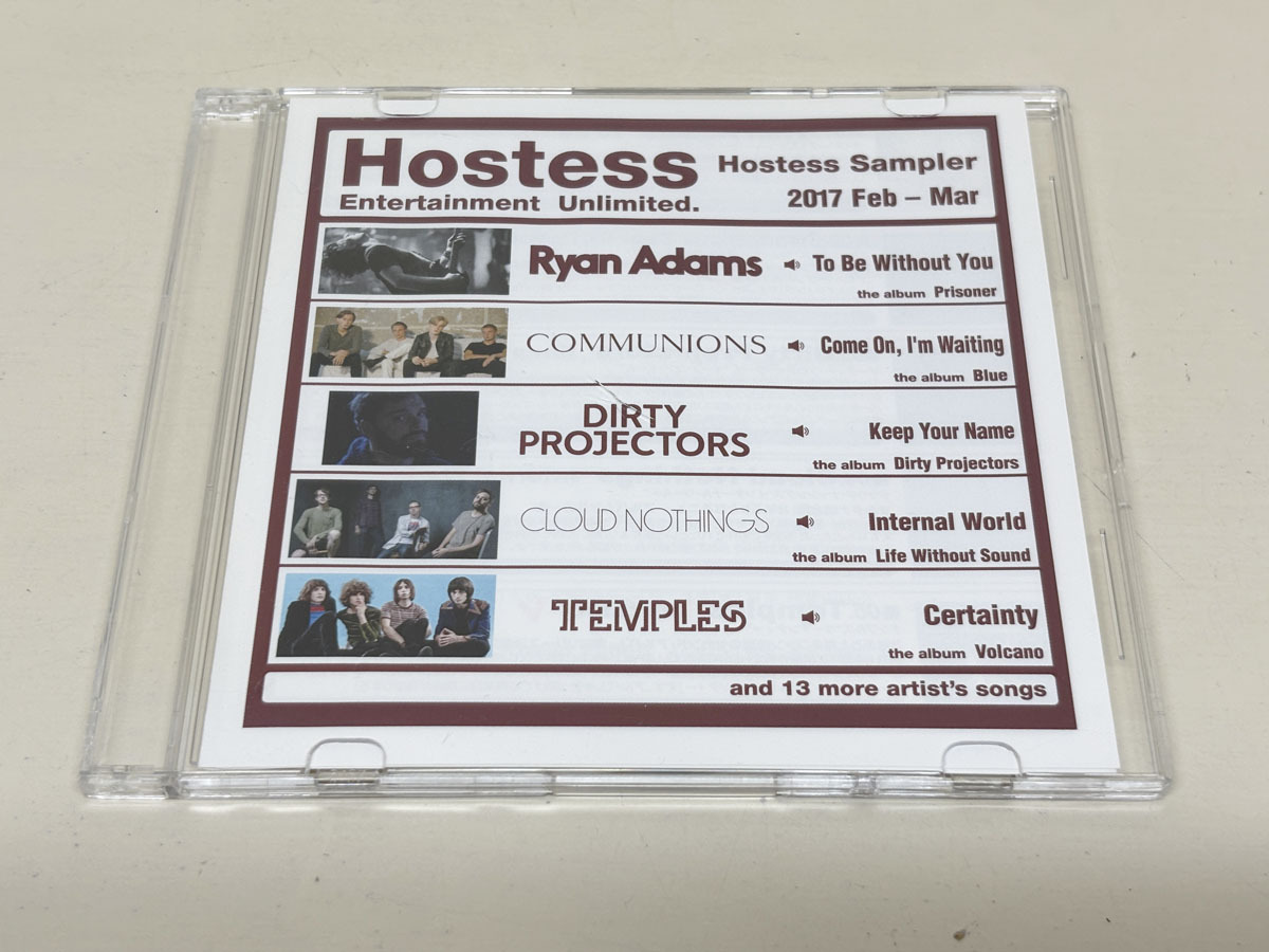 CD　プロモ　HOSTESS　HOSTESS SAMPLER 2017 FEB-MAR