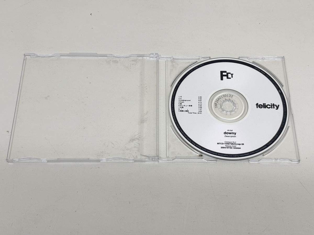 CD　プロモ　DOWNY　FELICITY