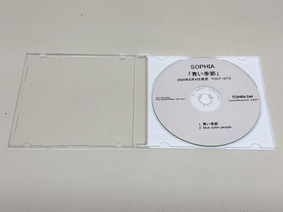 CD　プロモ　SOPHIA　青い季節