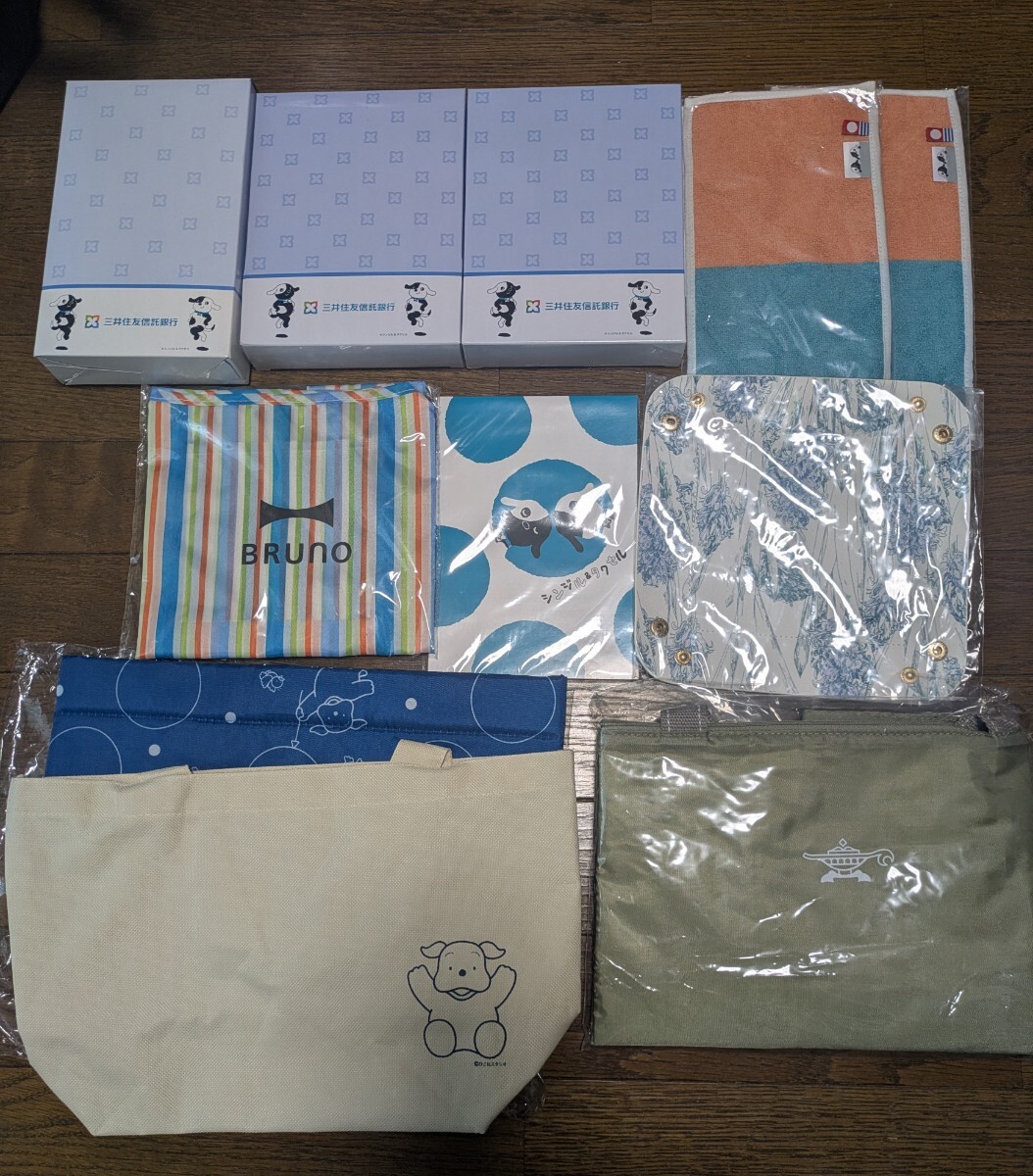 新品 未使用 住友信託銀行 シンジル&タクセル　しんたくん ノベルティ まとめ売り 10点セット 