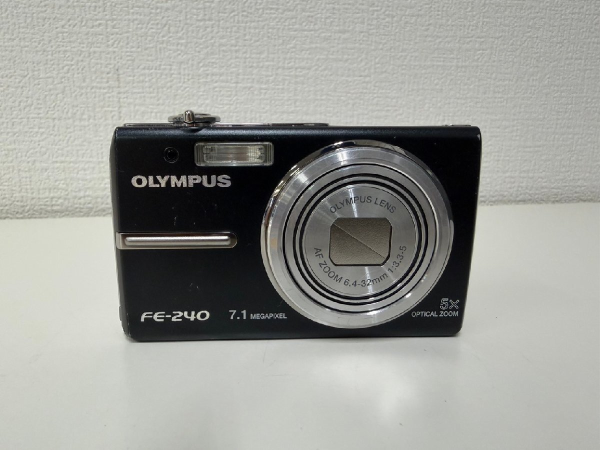 U011-N49C-78 OLYMPUS オリンパス FE-240 デジタルカメラ 動作未確認 現状品②大阪