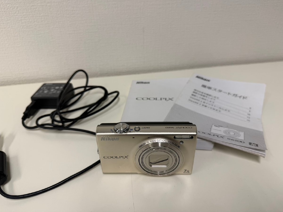 U028-N44C-110 Nikon ニコン COOLPIX S6100 デジタルカメラ 動作確認済 現状品②大阪