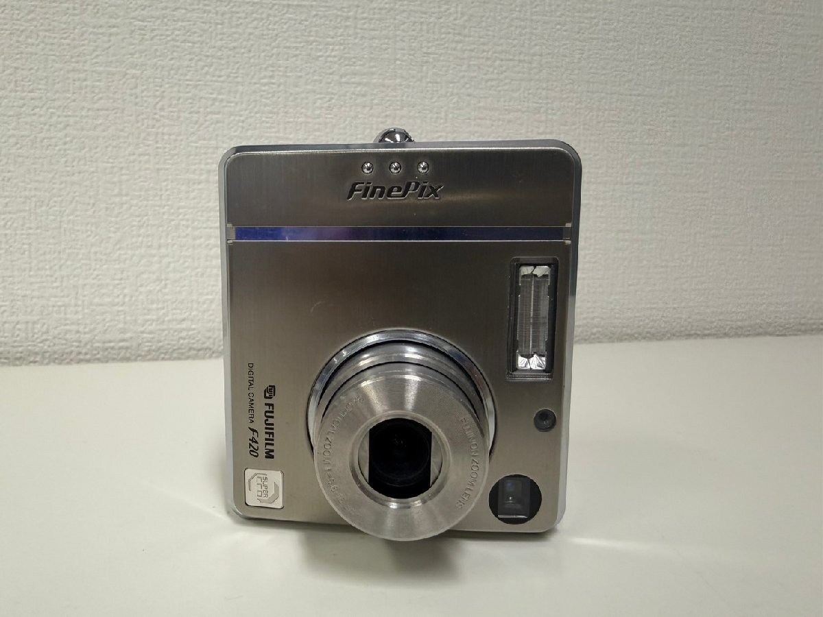 U030-N41C-394 FUJIFILM 富士フィルム FINEPIX F420 デジタルカメラ 動作確認済 現状品②大阪