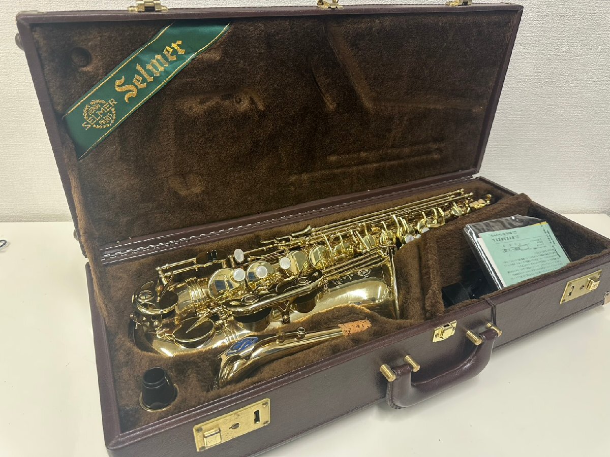 U109-N35-7020 【着払い】SELMER セルマー アルトサックス Super Action スーパーアクション80 シリーズ2 管楽器 現状品①＠ 大阪