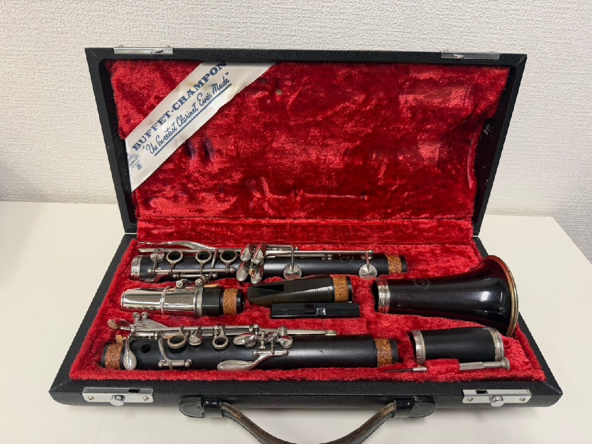 U067-X1-4107 Buffet Crampon Evette&Schaeffer クラリネット 現状品②大阪