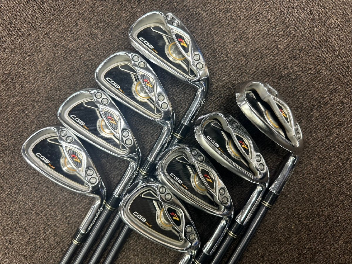 U121-X19-432【着払い】 TaylorMade テーラーメイド CGB MAX r7 アイアン 8本セット 現状品①＠大阪