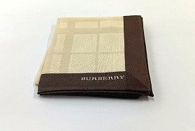A047【未使用】BURBERRY バーバリー チェック柄 ハンカチ 現状品 新宿◎