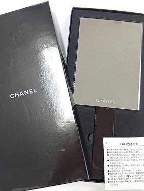A095 CHANEL シャネル 手鏡 ハンドミラー 箱付き 現状品 新宿◎