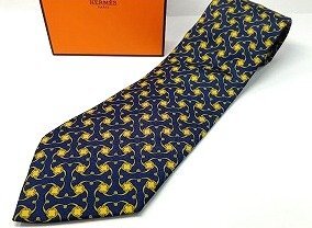 A070 HERMES エルメス シルク ネクタイ 現状品 新宿◎