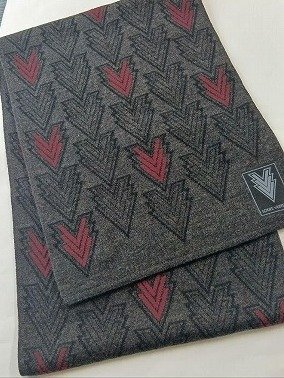 A007 Louis Vuitton ルイヴィトン ウール マフラー 幾何学模様 約170ｘ30cm 現状品 新宿◎