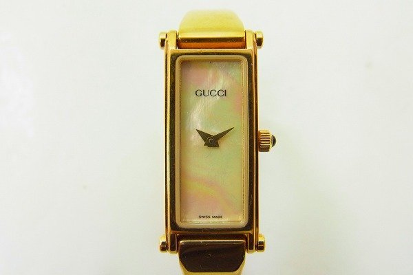 C216-J40-1504◎ GUCCI グッチ 1500 レディース クォーツ 腕時計 現状品 渋谷 ◎