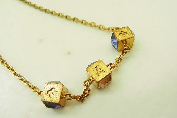 C214-J40-1491◎ LOUIS VUITTON ルイヴィトン ネックレス GL1111 アクセサリー 現状品 渋谷 ◎