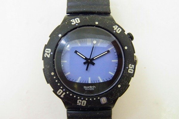 C224-J41-1666◎ SWATCH スウォッチ メンズ クォーツ 腕時計 現状品 渋谷 ◎