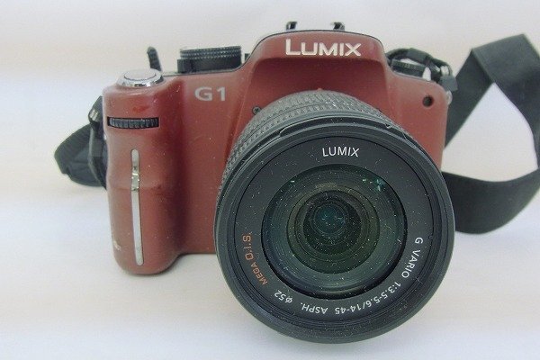 C410-J42C-205 Panasonic パナソニック DMC-G1 G Vario 1:3.5-5.6/14-45 ASPH デジタル一眼レフカメラ 現状品① 渋谷