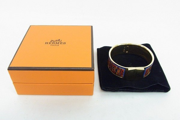 C407-J48-208 HERMES エルメス バングル 現状品① 渋谷