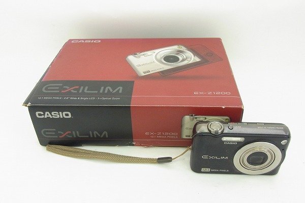 C414-J40C-305 Casio カシオ EX-Z1200 コンデジ 通電確認済 現状品① 渋谷