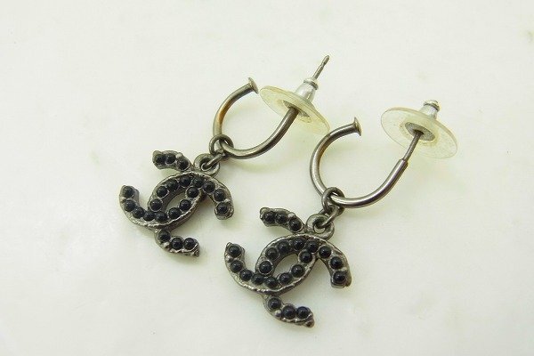 C212-J40-1479◎ CHANEL シャネル A11 A ピアス アクセサリー 現状品 渋谷 ◎