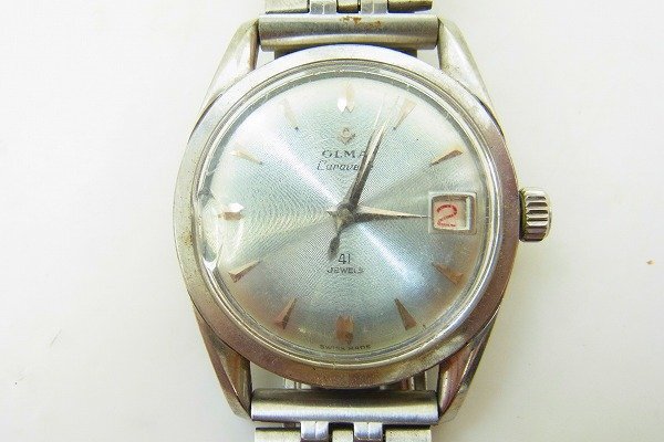 C200-J48-219◎ OLMA メンズ 自動巻き 腕時計 現状品 渋谷 ◎