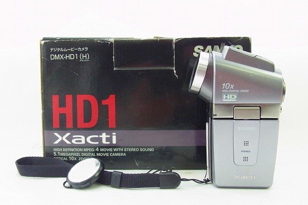 C175-J49-5 SANYO サンヨー DMX-HD1 ビデオカメラ 現状品③ 渋谷