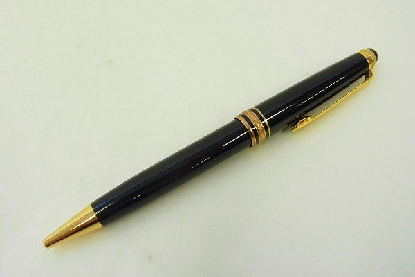 C161-J39-1630◎ MONTBLANC モンブラン MEISTERSTUCK 75周年 ダイヤ ボールペン ネーム入り 現状品③ 渋谷 ◎