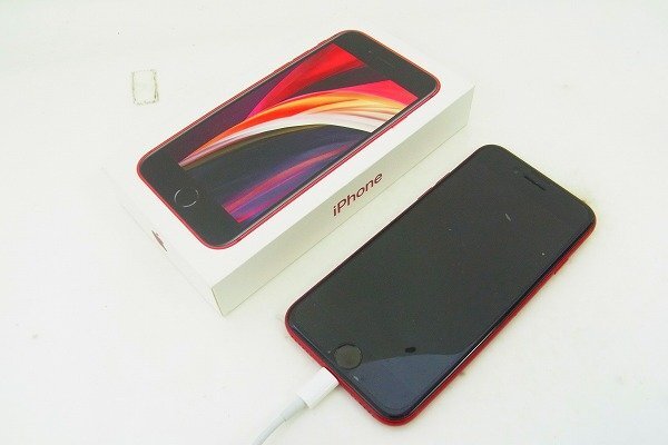 C185-J41-1005◎ APPLE アップル I PHONE SE A2296 64GB スマートフォン 現状品 渋谷 ◎