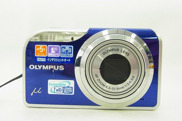 C128-J48C-45 OLYMPUS オリンパス μ-5000 コンデジ 現状品③ 渋谷