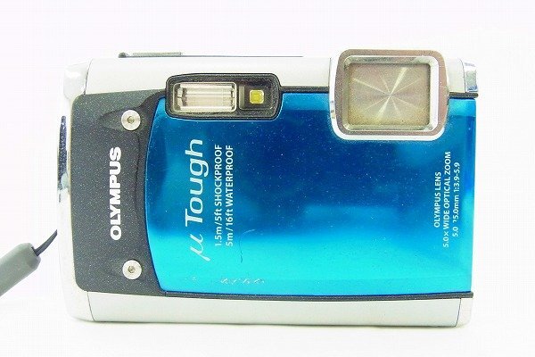 C137-J41C-273 OLYMPUS オリンパス μ TOUGH-6020 コンデジ 現状品③ 渋谷