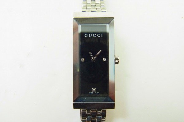 C111-J27-2871◎ GUCCI グッチ 127.5 レディース クォーツ 腕時計 現状品③ 渋谷 ◎