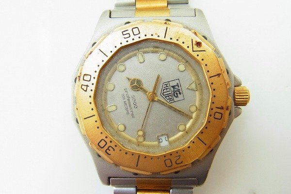 C112-J42-773◎ TAG HEUER タグホイヤー 934.206 メンズ クォーツ 腕時計 現状品③ 渋谷 ◎