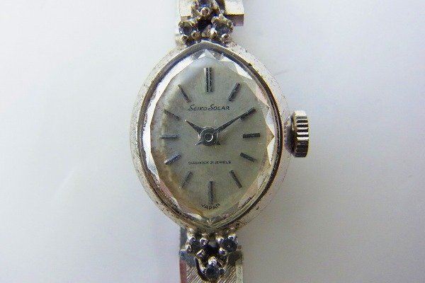 C156-J49-8◎ SEIKO セイコー 10-7580 レディース 手巻き 腕時計 現状品③ 渋谷 ◎