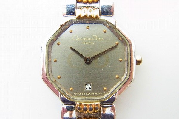 C110-J27-2872◎ Christian Dior ディオール 40.203 レディース クォーツ 腕時計 現状品③ 渋谷 ◎