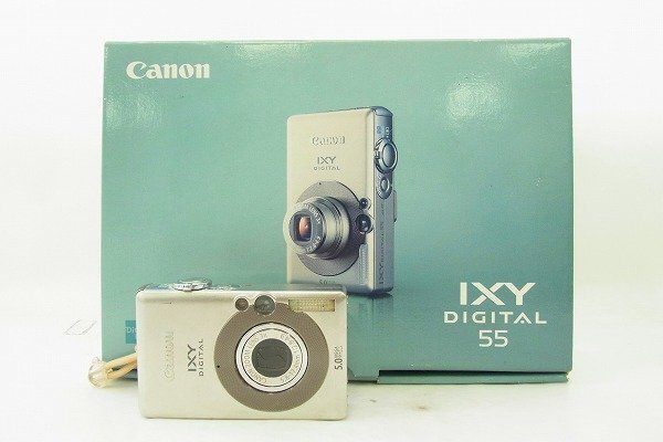 C140-J37C-479 CANON キヤノン IXY DIGITAL 55 コンデジ 現状品③ 渋谷