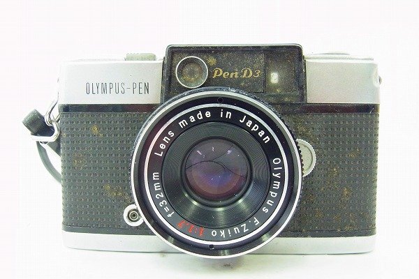 C141-J37C-480 OLYMPUS オリンパス PEN-D フィルムカメラ 現状品③ 渋谷