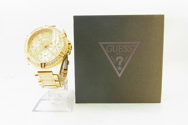 C079-J40-1460 GUESS ゲス U1156L2 メンズ クォーツ 腕時計 現状品③ 渋谷