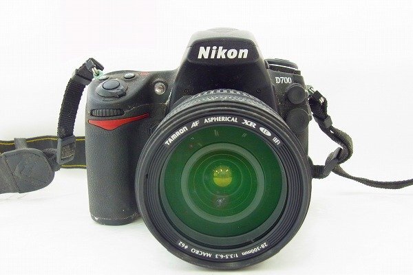 C093-J9C-772 NIKON ニコン D700 / TAMRON AF ASPHERICAL XR LD IF 28-300mm 1:3.5-6.3 MACRO デジタル一眼レフカメラ 現状品③ 渋谷