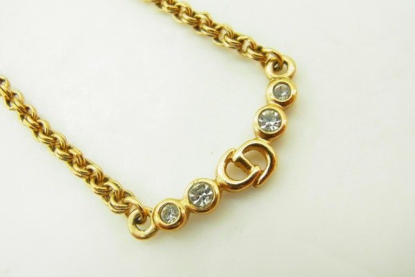 C077-J9-6839◎ Christian Dior ディオール ネックレス アクセサリー 現状品③ 渋谷 ◎